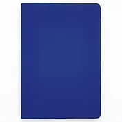 Ежедневник недат. А5 152л "Paragraph. Синий" 7Б, тв.переплет, иск.кожа, покрытие Soft Touch, скругл.углы, тонир.блок, ляссе, инд.уп