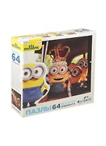Пазл 64А 01704 Minions (22х22см) (4+) (коробка)