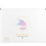 Папка на застёжке «Star unicorn», А4