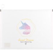 Папка на застёжке «Star unicorn», А4