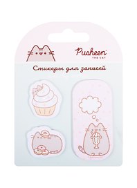 Блок бумаги самоклеящийся «Pusheen», 20 листов, Academy Style, в ассортименте