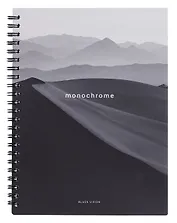 Тетрадь 96л кл. "Dune", горизонт, карт.обл., ламинация, спираль