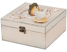 Шкатулка  Прованс Птички (17х17х13 ) (222-083)