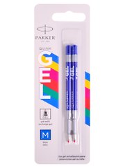 Стержень гелевый синий 0,7 мм, Gel Ball Point, Parker, 2 штуки