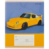 Тетрадь в клетку Unnika, "Машина мечты", 18 листов, в ассортименте