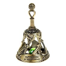 Колокольчик с камнем Гармонии и здоровья (5,5х9) (839642)