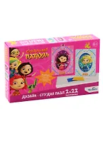 Пазл Сказочный патруль Дизайн-студия Диптих Варя и Снежка ORIGAMI/Оригами 2х22элемента 05359