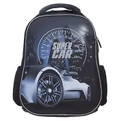 Ранец "ERGONOMIC light. Super car" 38*29*16см, EVA материал, 1отд., нагрудн.стяжка, светоотраж.элементы
