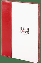 Ежедневник, InFolio/Инфолио (14х20см) 192стр., недатированный City in love интегральный переплет, красно-белый