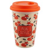 Стакан керамический Fox style (Лисы) (ПВХ бокс) - 0