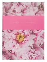 Книга для записей А4 160л кл. "Пионы" 7БЦ, глянц.лам, офсет