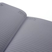 Ежедневник недатированный «Snap book» А5, чёрный, 136 листов, экокожа, Listoff - 2