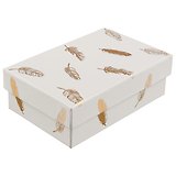 Подарочная коробка «Gold feather», маленькая