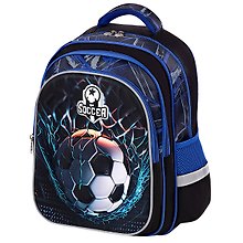 Рюкзак школьный «Soccer Club», 2 отделения, 3 кармана, 40 см, полиэстер, Brauberg