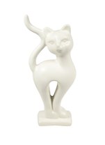 Статуэтка Кошка (4х7х17см) (фарфор) (110608)
