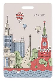 Чехол для карточек Туристическая Москва (4627077847497)