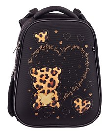 Ранец «Стильный мишка. Ergonomic classic», 2 отделения, 2 кармана, 37×29×17 см, ЭВА, Hatber