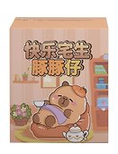 Игрушка Капибара в домике (7,5см) (пластик) (Blind Box) (12-7655-202508-1040-341) - 0