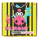 Краски гуашевые 9 цветов 20мл "Kuromi"