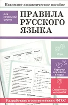 Наглядно-дидактическое пособие для начальной школы. Правила русского языка