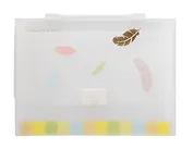 Портфель А4 12отд. "Перышки" ассорти