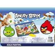 Набор д/детского творчества Centrum Angry Birds/Энгри бёрдз Волшебный коврик д/раскрашивания водой 84450"""
