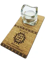 Подсвечник Всеславец в комплекте со свечой