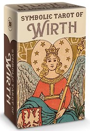 Таро мини-Символическое Вирта/Mini Tarot Symbolic Tarot of Wirth (78 карт + инструкция)