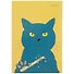 Книга для записей «Важный котик», 80 листов, А5 - 0