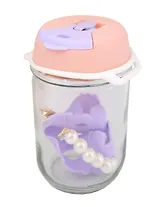 Бутылка с ремешком Ho-Ho (стекло) (400мл)