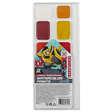 Акварельные краски «Transformers» 12 цветов, медовые, Academy Style
