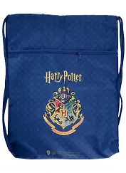 Мешок для сменной обуви "Гарри Поттер" 34*47см, 1отд., карман на молнии, инд.уп.