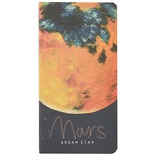 Записная книжка «Planets» А6+, 24 листа в клетку, сшивка, Languo, в ассортименте