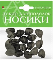 Набор для творчества Альт, Декоративные элементы Носики черные 20*15мм