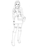 OUTLINES. Раскраска «FASHION TRENDS» - 1