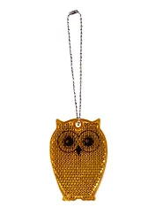 Световозвращающая подвеска Coreflect Сова оранжевая (51011.70)