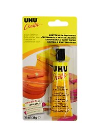 Клей канцелярский «Creativ», UHU, 31 г, для бумаги и картона