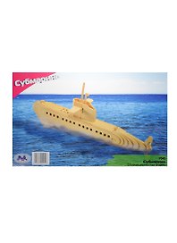 Субмарина (Р042) (4/30) (3+) (сборная деревянная модель)
