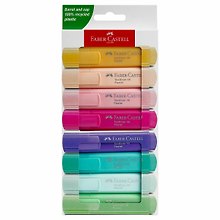 Текстовыделители «46 Pastel» 8 цветов 1-5 мм, Faber-Castell