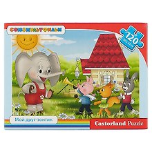 Пазл Castorland MIDI Мой друг - зонтик 120эл., 32*23см