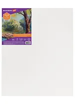 Холст на подрамнике 30*40см грунтованный, 100% хлопок, мелкое зерно, BRAUBERG ART DEBUT