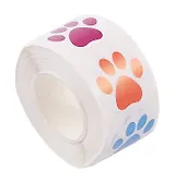 Наклейки стикеры в рулоне "Лапки"