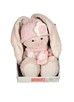 Мягкая игрушка Зайка Ми в розовой шапочке (SidS-013) (18см)