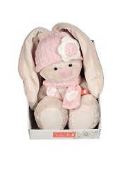 Мягкая игрушка Зайка Ми в розовой шапочке (SidS-013) (18см)