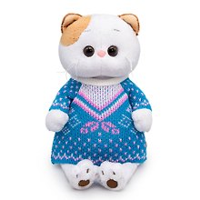Мягкая игрушка Ли-Ли в бирюзовом свитере (24 см)