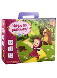 Настольная игра-ходилка «Идём на рыбалку», Vladi Toys