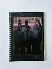 Книга для записей А5 50л "Все ради игры. FOXES" спираль