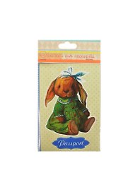 Обложка для паспорта Зайка (37722)