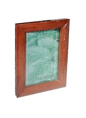 Фоторамка деревянная 10*15 Красн. дерево, проф.3, Мир Рамок