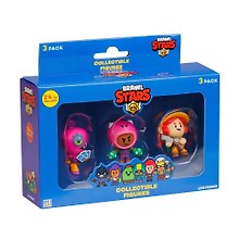 Коллекционная фигурка Brawl Stars, Джесси, Биби и Шелли, (5см), (BRW2021B)